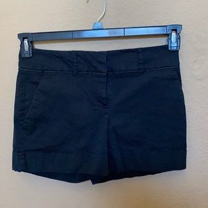 New York and company black shorts size 4